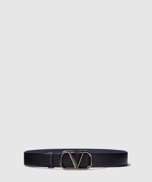 발렌티노 양면 송아지 가죽 벨트