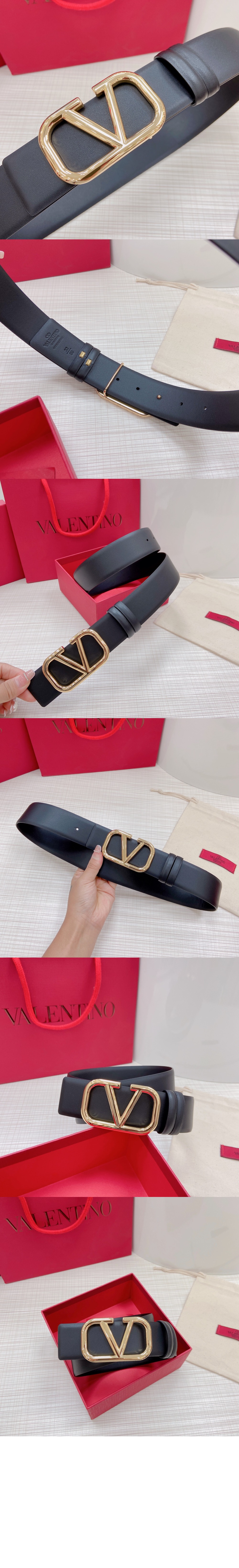 발렌티노 브이로고 리버서블 벨트