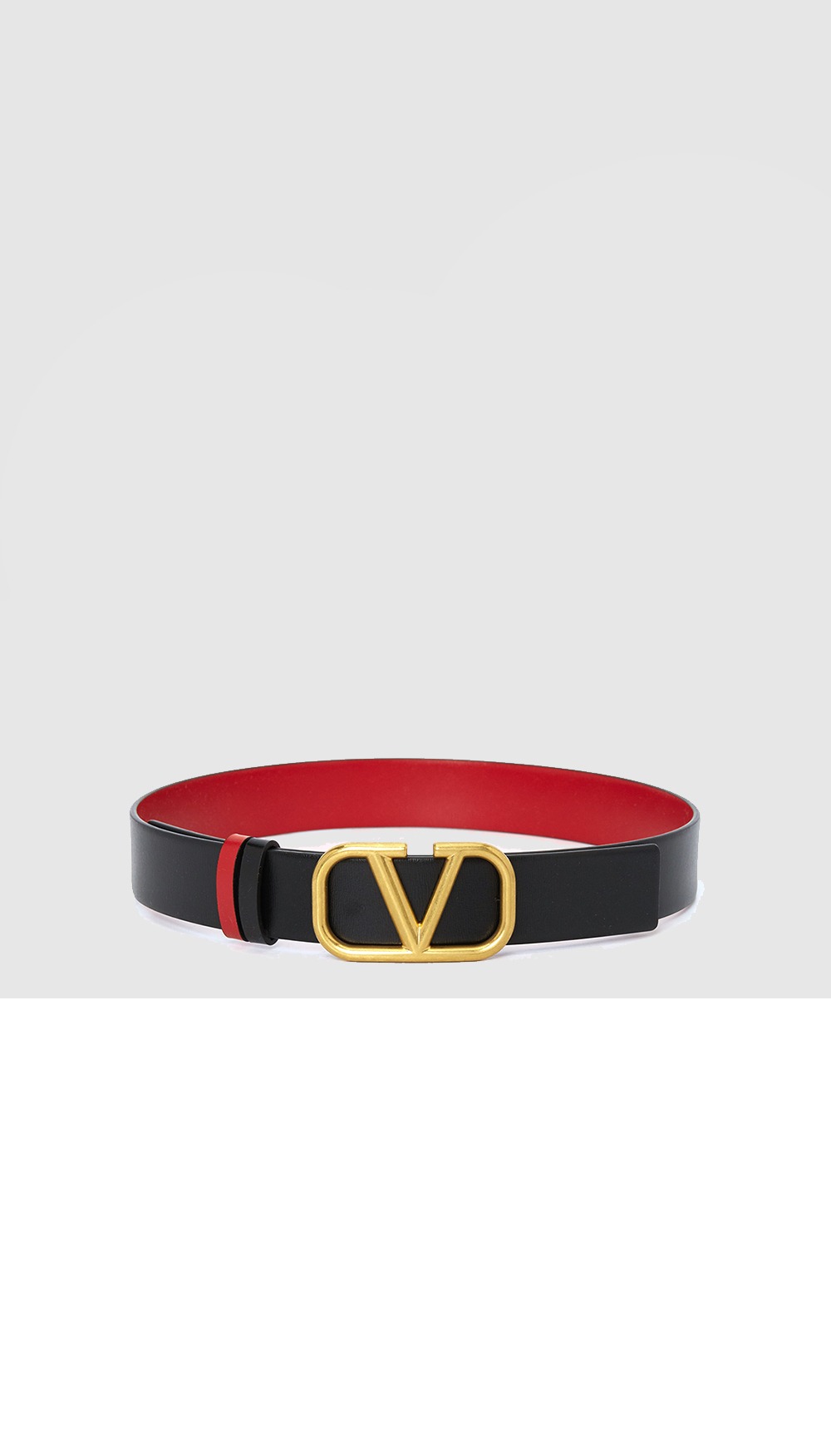 발렌티노 브이로고 리버서블 벨트
