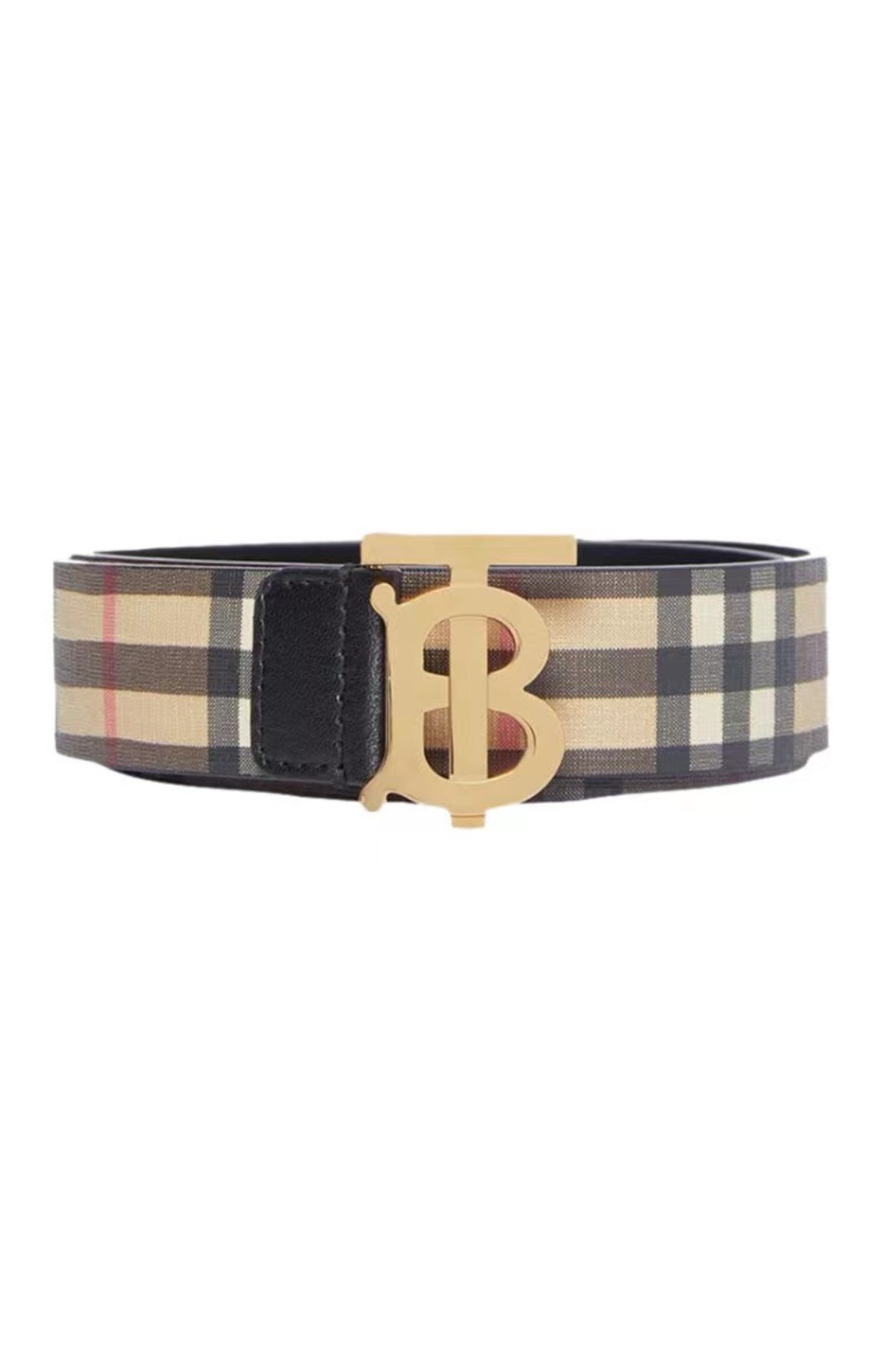 체크 프린트 벨트 80189901