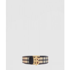 체크 프린트 벨트 80189901