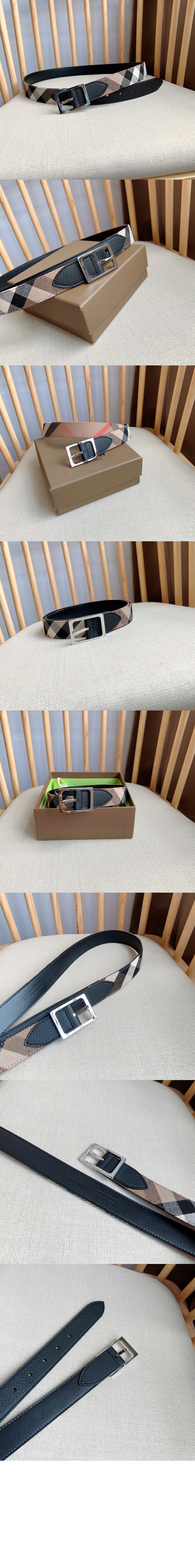 버버리 리버시블 하우스 여성 벨트 80499071