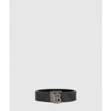 버버리 체크 레더 리버시블 TB 벨트 80653391