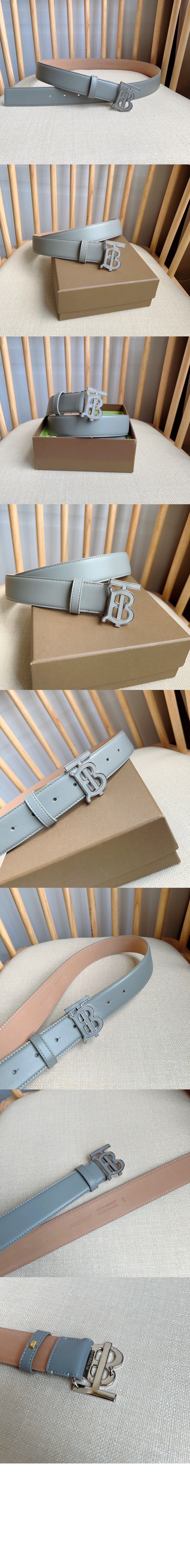 버버리 바늘버클 그레인 가죽벨트 80277901