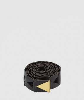 보테가베네타 매끄러운 버클 벨트 632576