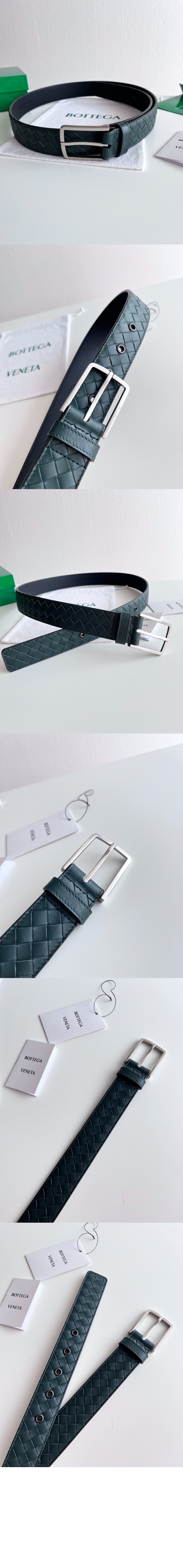 보테가베네타 인트레치아토 벨트 609182