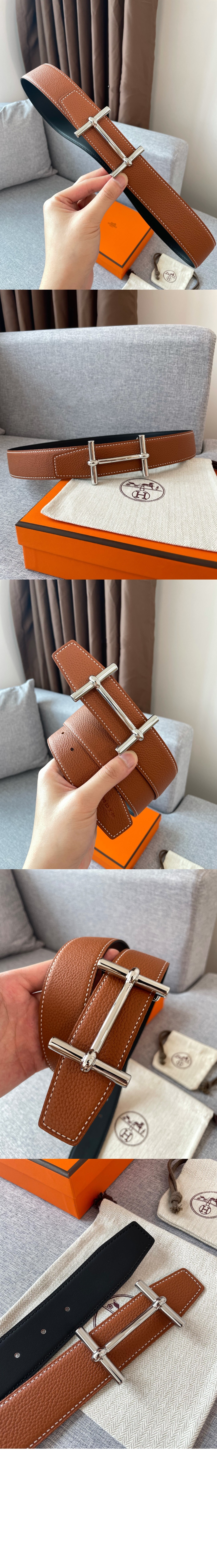 에르메스 앙크레 리버서블 벨트