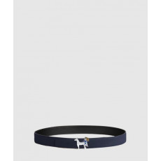 에르메스 Artificier 벨트 버클 리버서블 가죽 스트랩