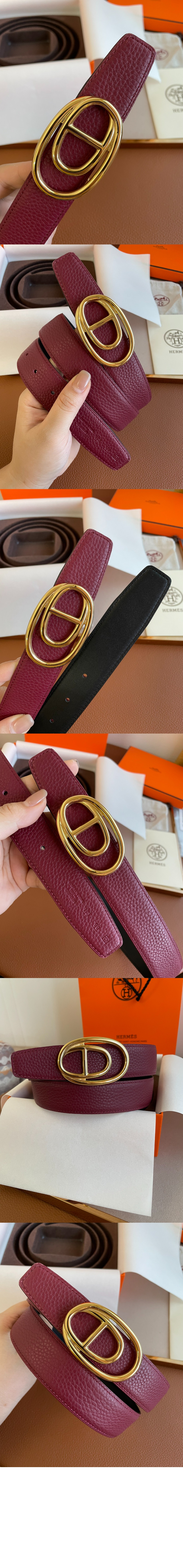 에르메스 오디세 리버서블 벨트