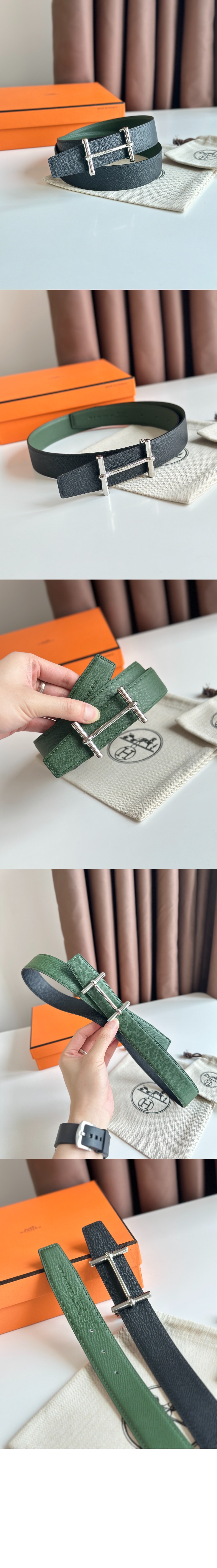 에르메스 앙크레 리버서블 벨트