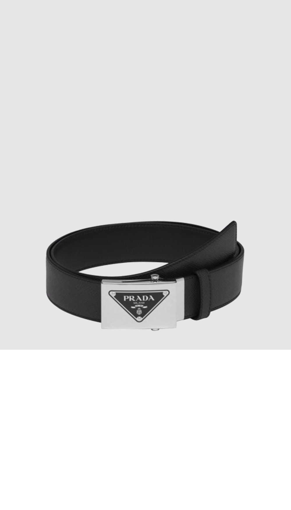 프라다 사피아노 가죽 벨트 2CM229