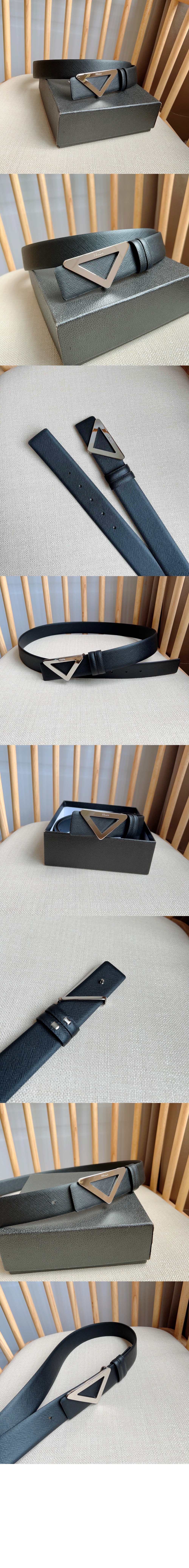 프라다 사피아노 리버서블 벨트 2CA004