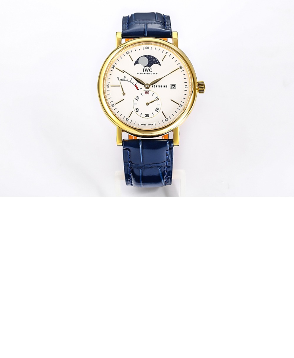 IWC 포르토피노 핸드 와인드 문 페이즈 45 IW516409