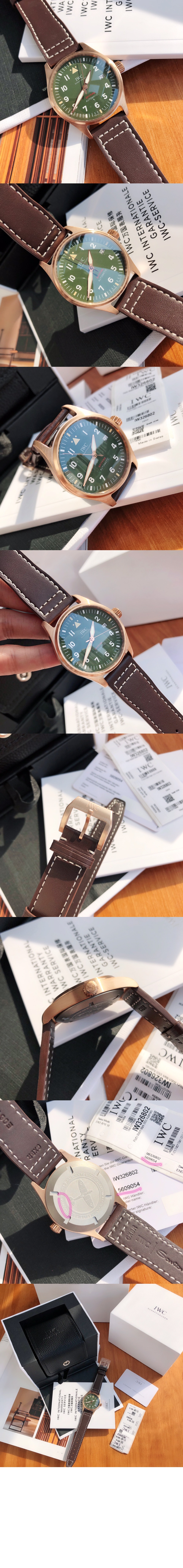 IWC 파일럿 워치 오토매틱 스핏파이어 39 IW326806