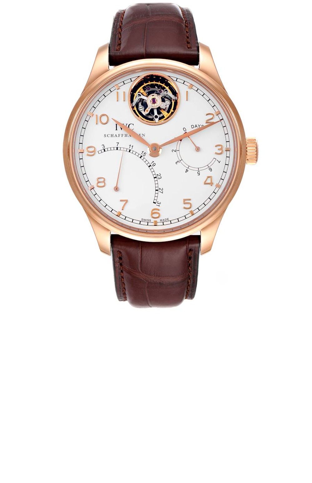 IWC 포르투기저 투르비옹 미스테르 레트로그레이드 44 IW504402