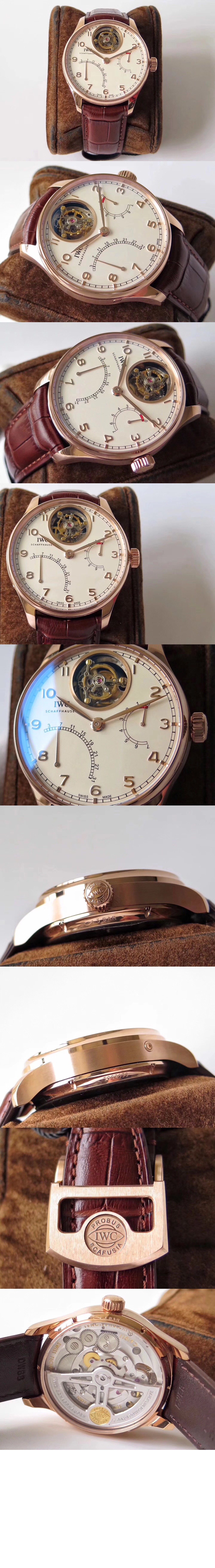 IWC 포르투기저 투르비옹 미스테르 레트로그레이드 44 IW504402