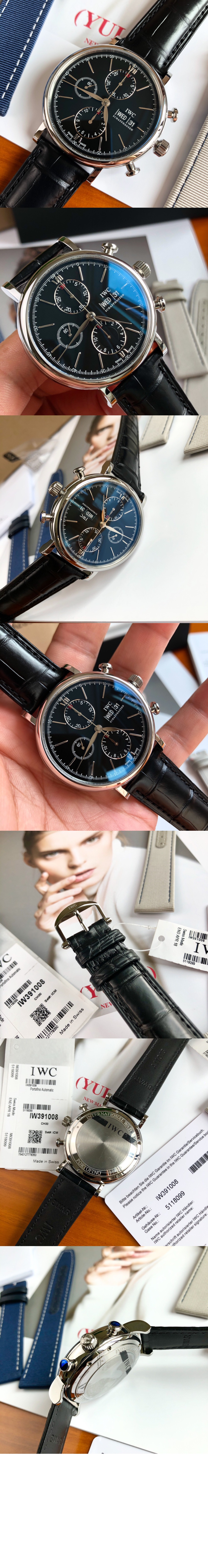 IWC 포르토피노 크로노그래프 42 IW391008