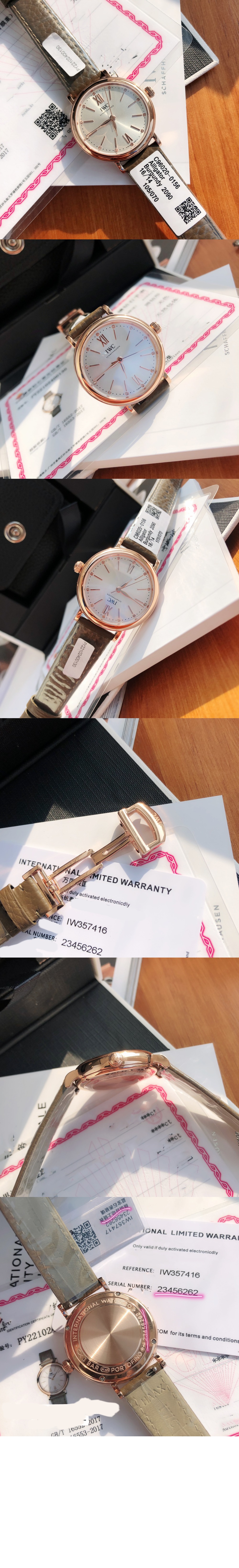 IWC 포르토피노 오토매틱 34 IW357414