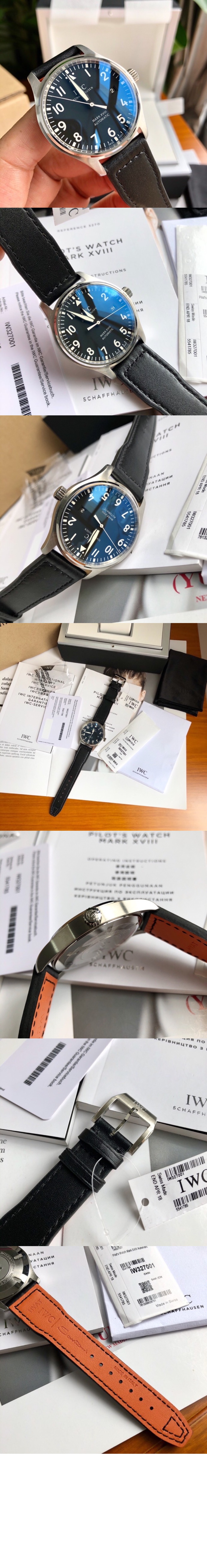 IWC 파일럿 워치 마크 XVIII 헤리티지 40 IW327001