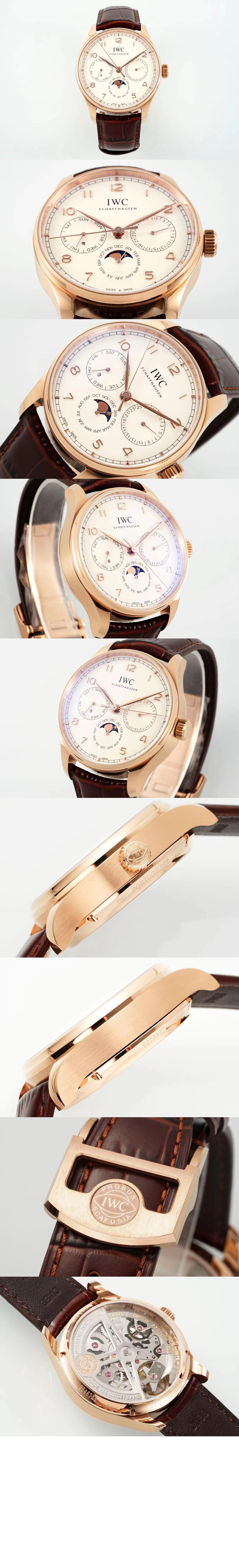 IWC 포르투기저 퍼페추얼 캘린더 42 IW344202