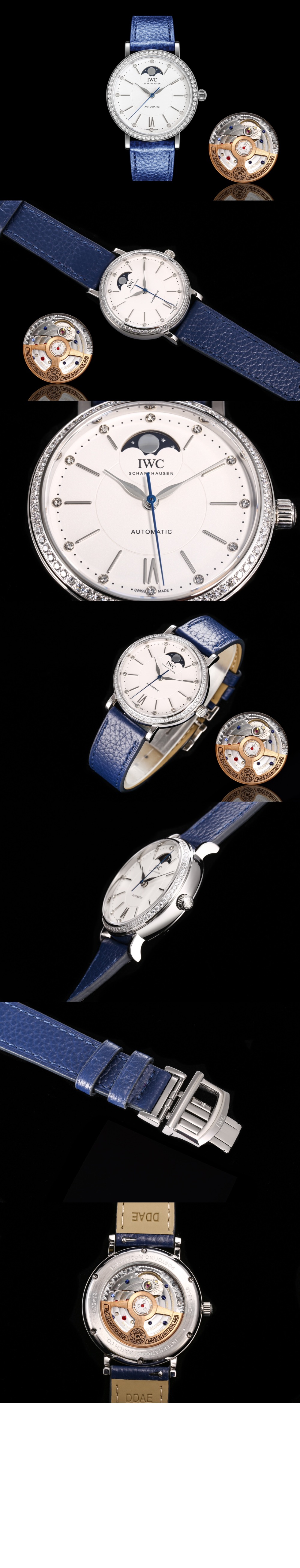 IWC 포르토피노 오토매틱 문 페이즈 37 IW659601