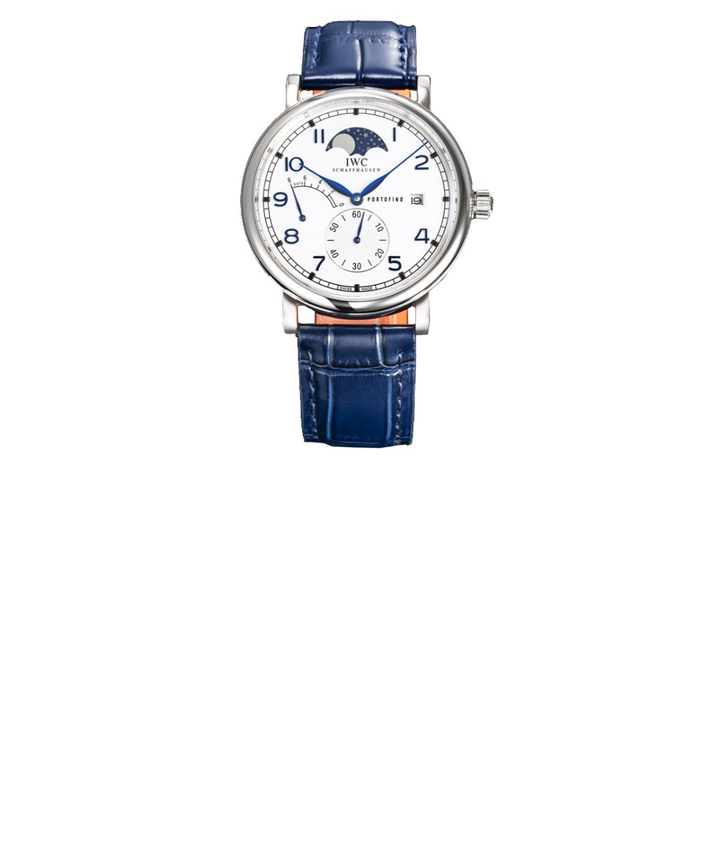 IWC 포르토피노 핸드 와인드 문 페이즈 45 IW516409