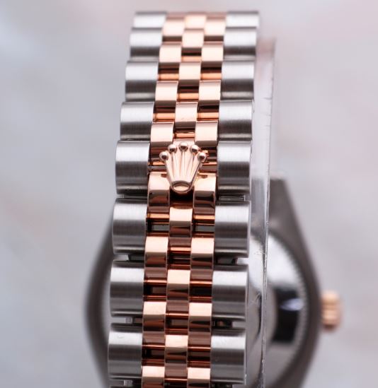 롤렉스 중형 데이저스트 콤비 검정판 로만 178271