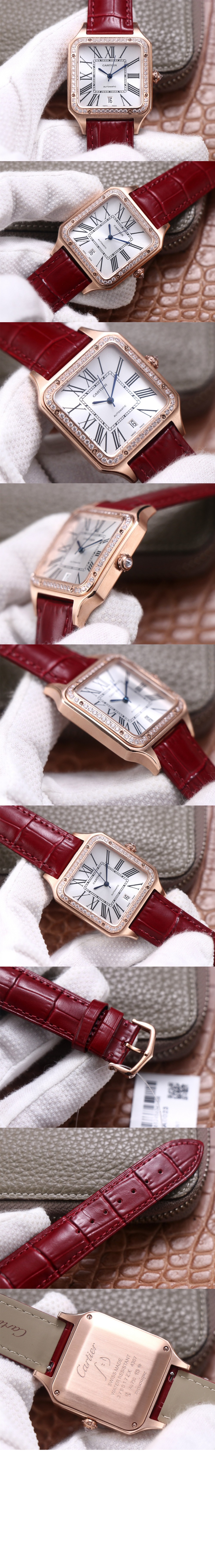 까르띠에 산토스-뒤몽 워치 43.5 WJSA0016