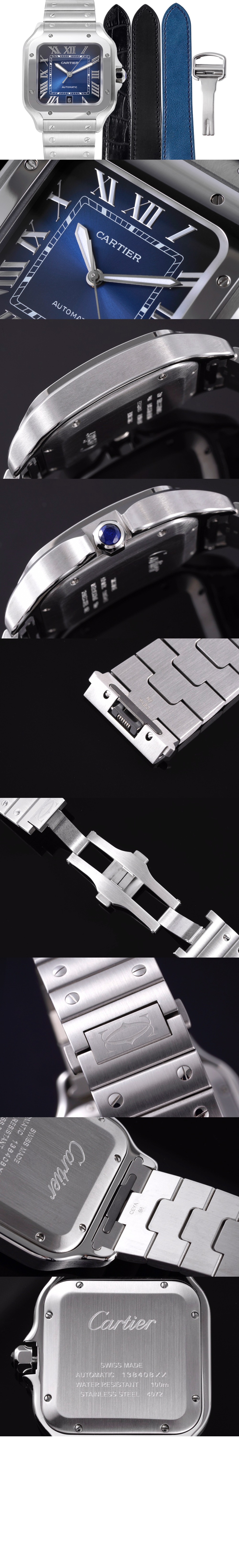 까르띠에 산토스 드 까르띠에 워치 35 WSSA0063