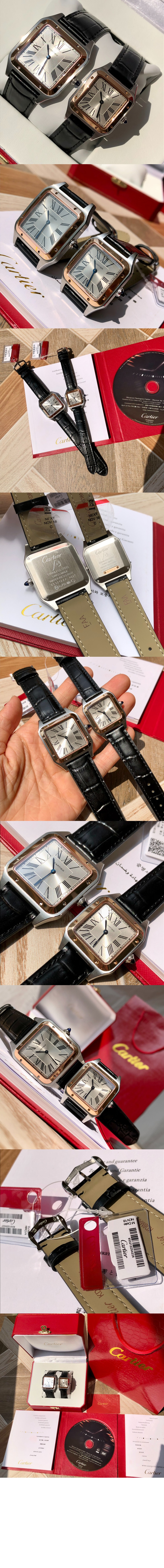 까르띠에 산토스-뒤몽 38 W2SA0012