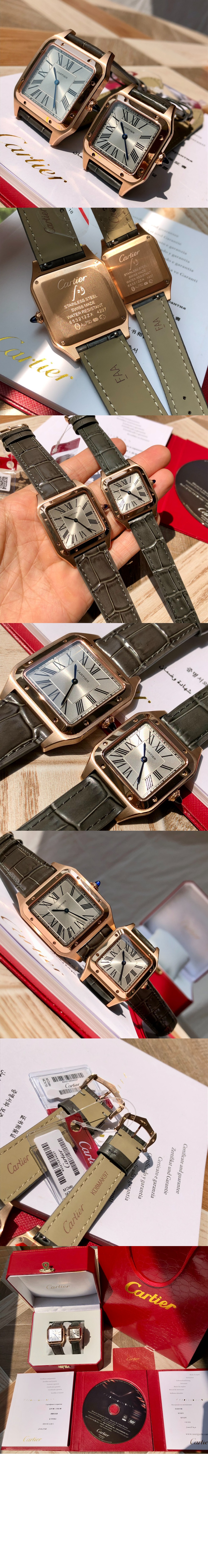 까르띠에 산토스-뒤몽 38 WGSA0022