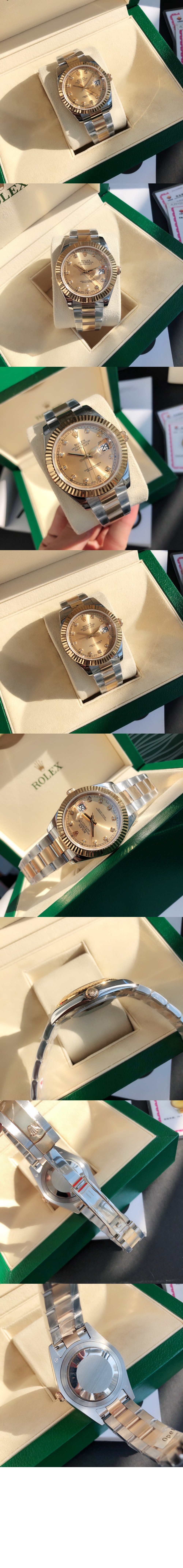 롤렉스 데이저스트 콤비 41 126333