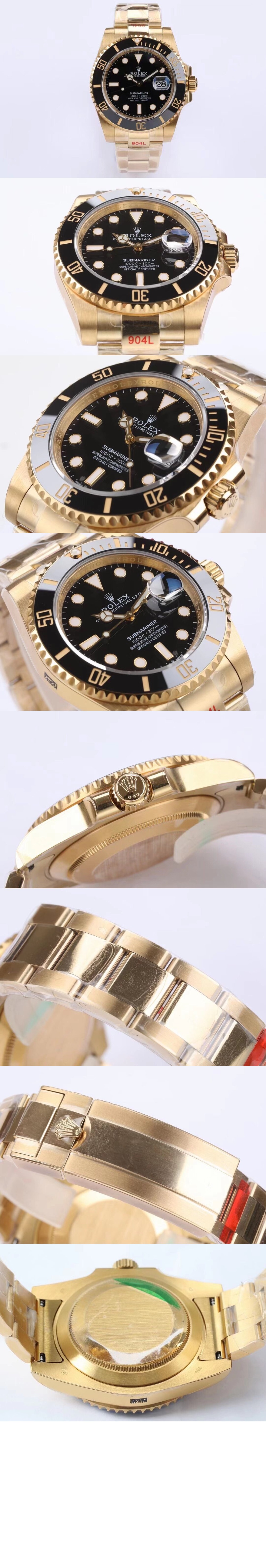 롤렉스 서브마리너 데이트 금통 41 126618LN