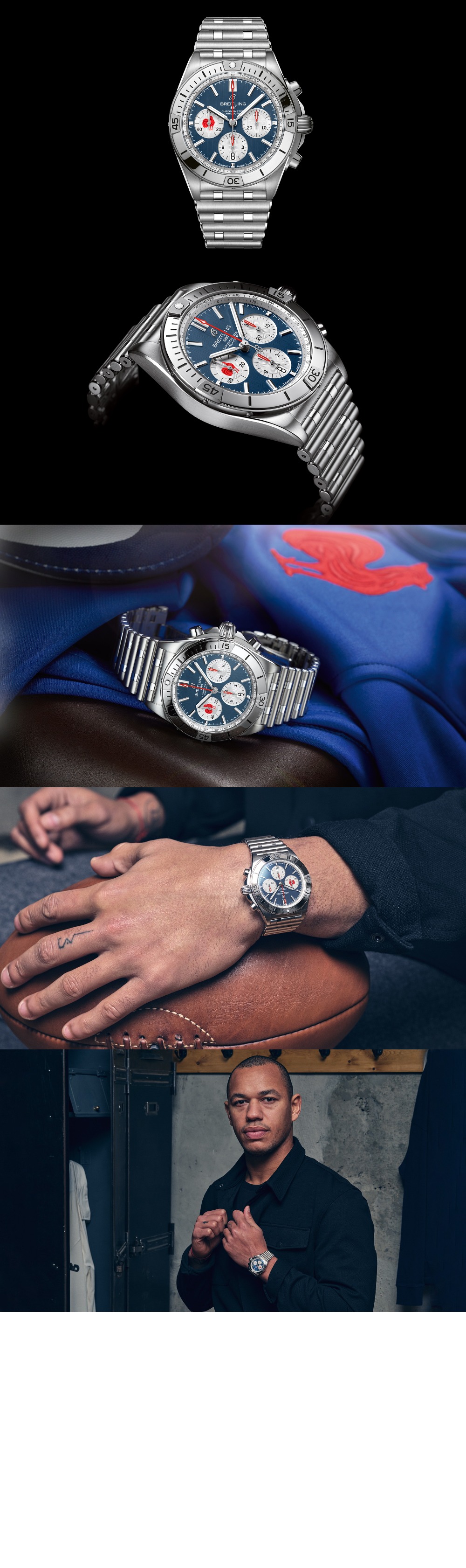 브라이틀링 크로노맷 B01 42 식스 네이션즈 프랑스 AB0134A8