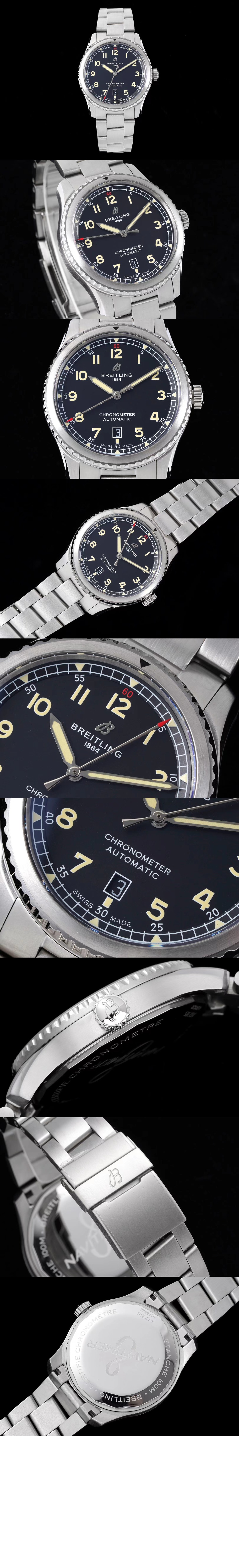 브라이틀링 에비에이터 8 오토매틱 41 A1731510