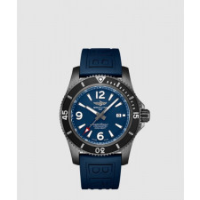 브라이틀링 슈퍼오션 오토매틱 46 블랙 스틸 M17368D7