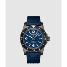 브라이틀링 슈퍼오션 오토매틱 46 블랙 스틸 M17368D7