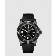 브라이틀링 슈퍼오션 오토매틱 46 블랙 스틸 M17368B7