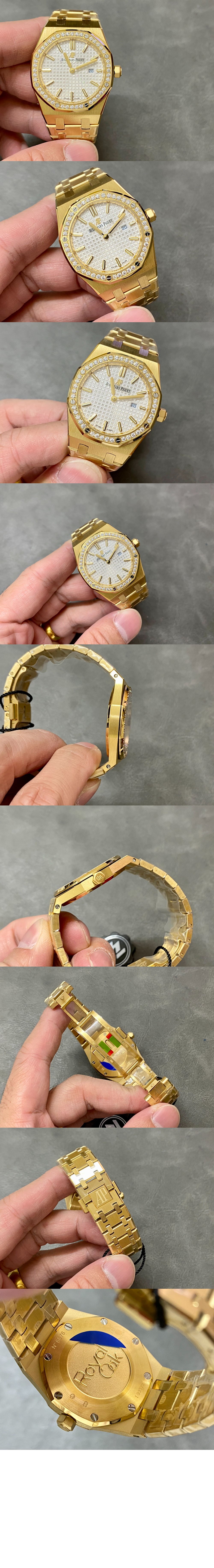 오데마피게 로얄오크 크로노그래프 금통 33 67651OR