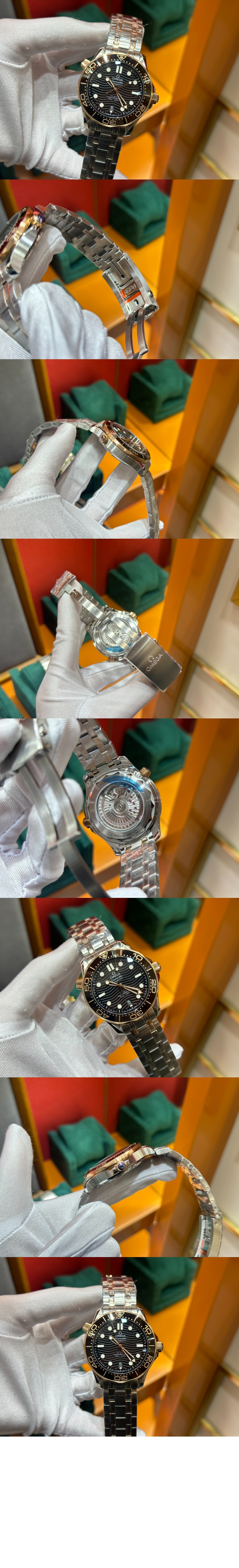 오메가 씨마스터 다이버 300 콤비 42