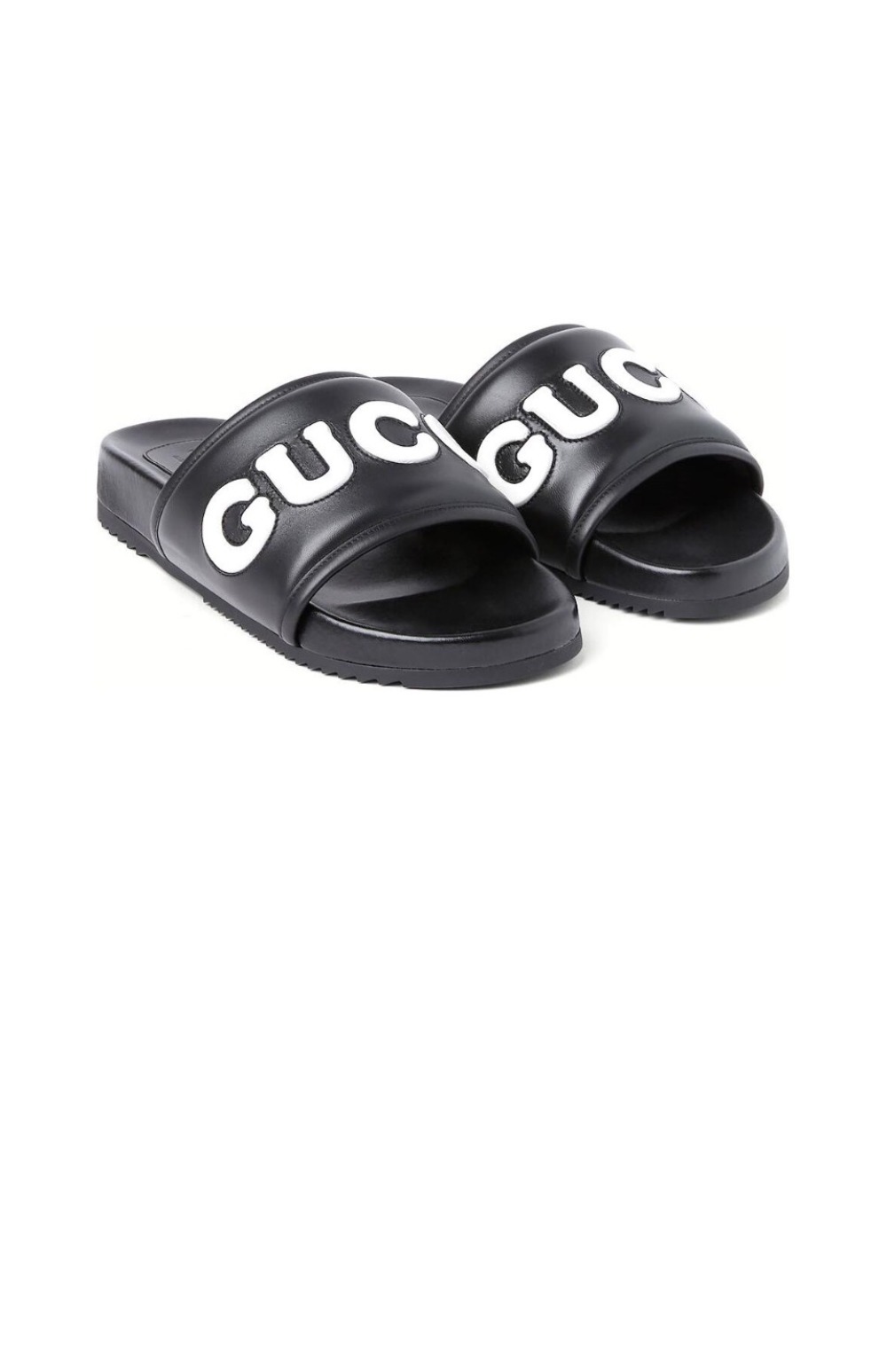 구찌 로고 엠보스 슬라이드 742009