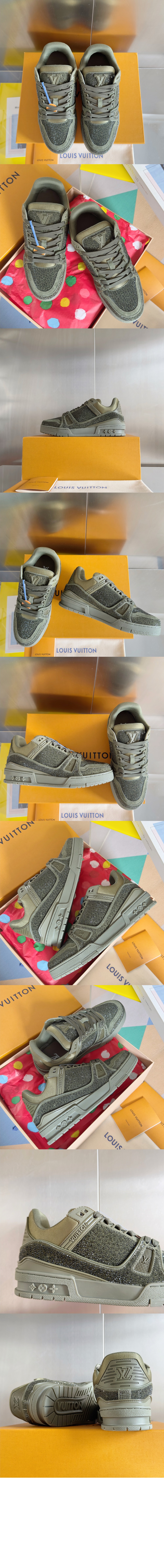 루이비통 트레이너 스니커즈 1AHTMO