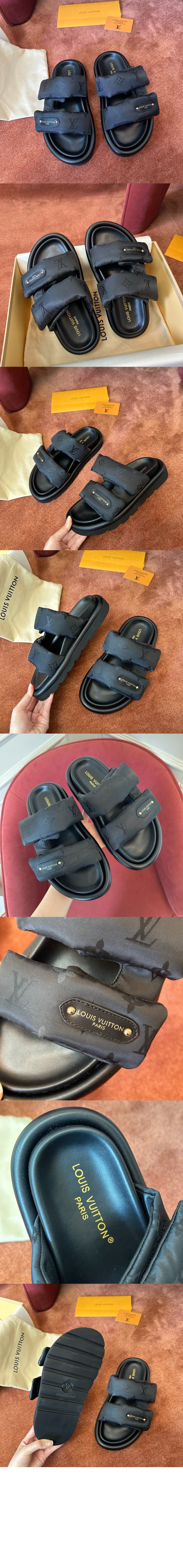 루이비통 풀 필로우 컴포트 뮬 1AHNQT