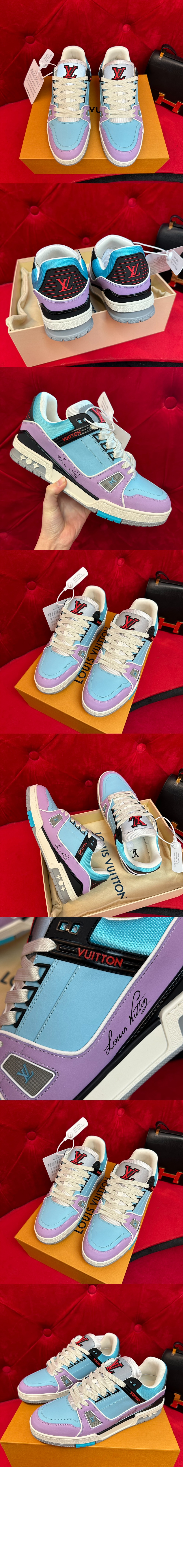 루이비통 LV 트레이너 스니커즈 1ACEGF