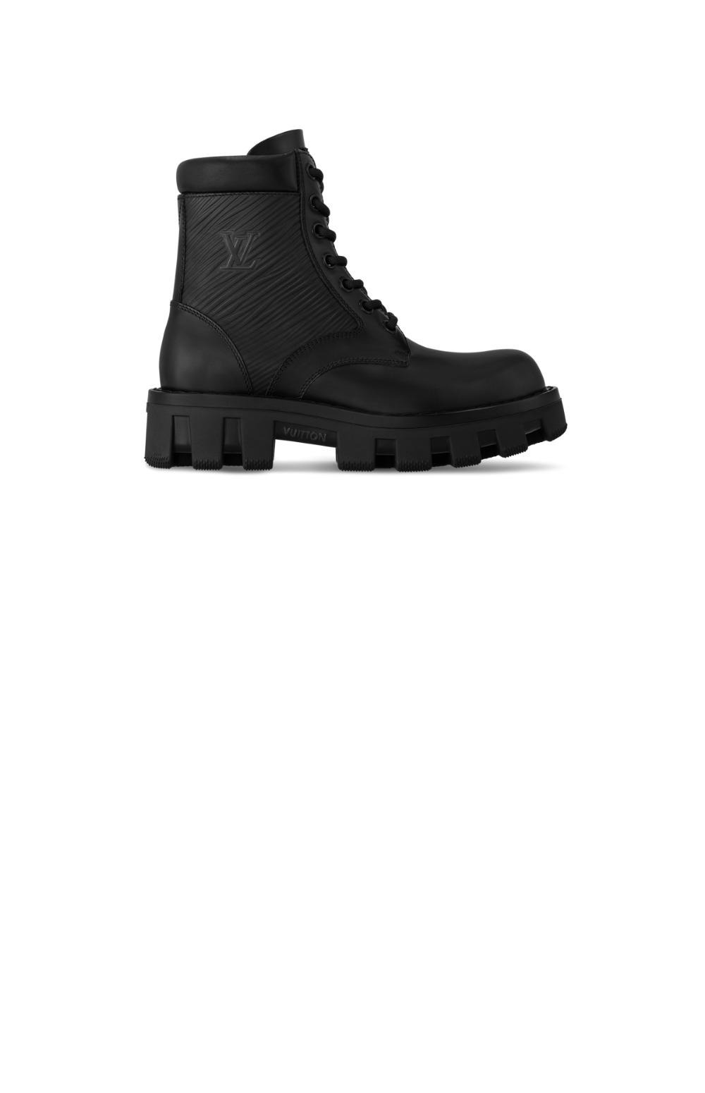 루이비통 체커 플랫 부츠 1AD9T6