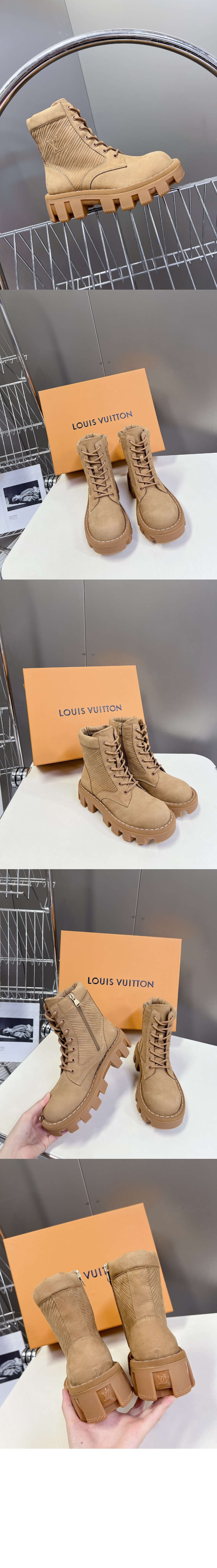 루이비통 체커 레인저 부츠 1AD9TS