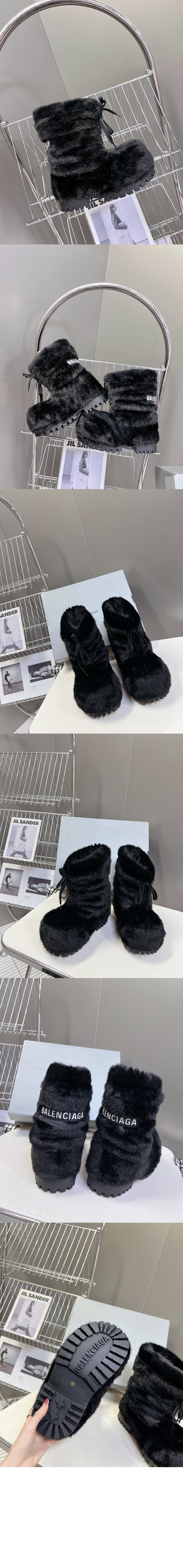 발렌시아가 로우 부츠 780558