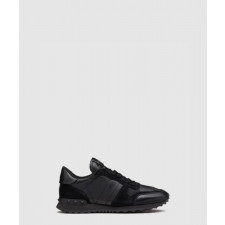 발렌티노 카무플라주 느와르 락러너