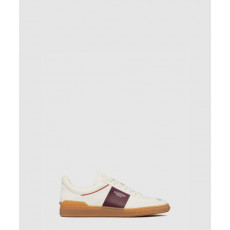 발렌티노 송아지 가죽 로우탑 스니커즈