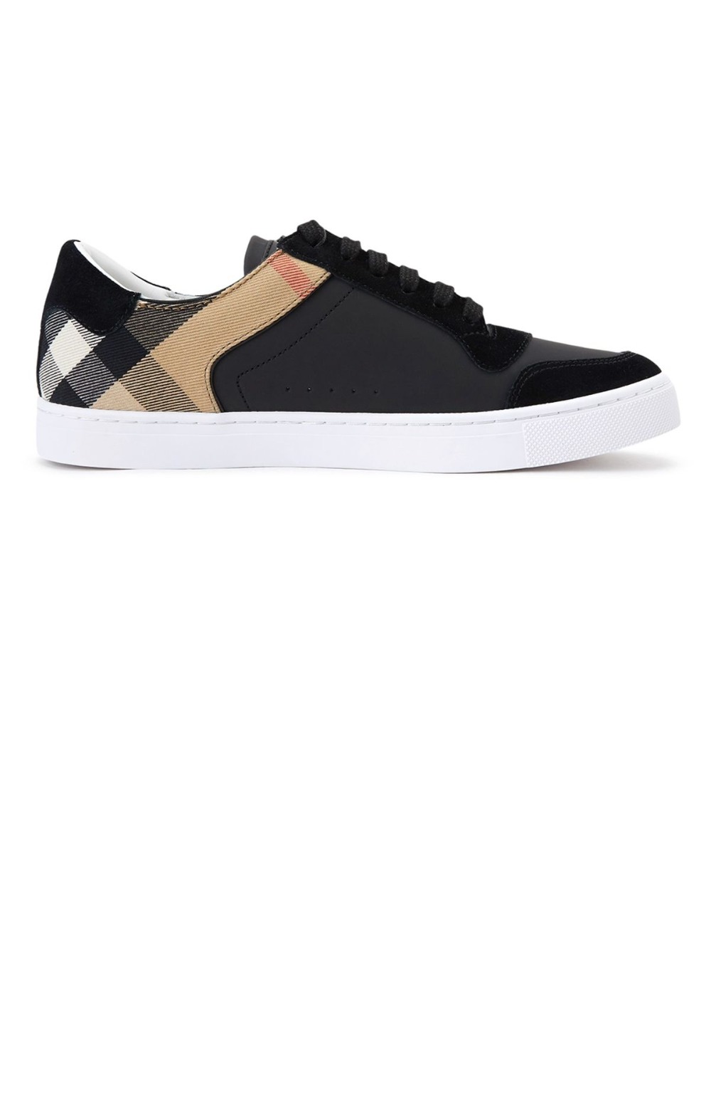 버버리 체크 스웨이드 레더 스니커즈 80241241